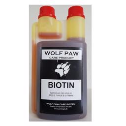 Biotin flydende med 5 typer Bvitamin WolfPaw
